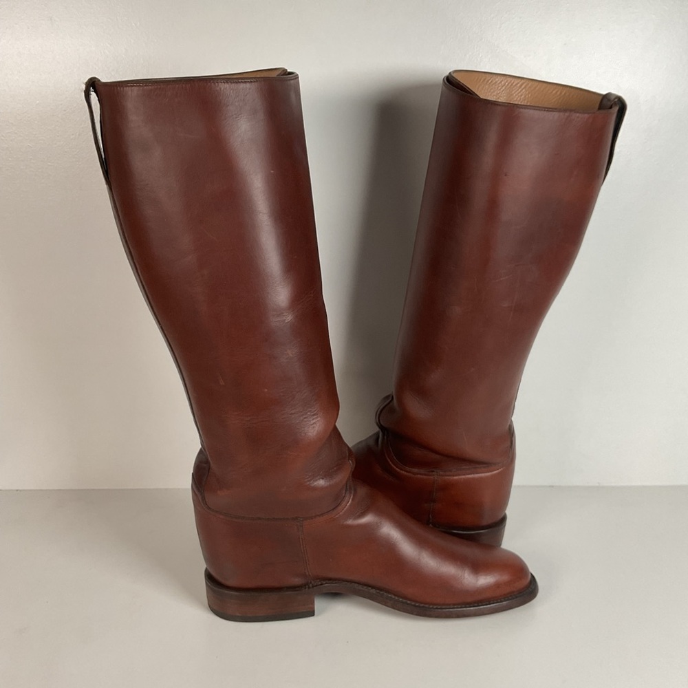 Lucchese Classics Handmade | Polo Riding Boots | Triple Buckle | Men’s 10 B - Picture 14 of 16